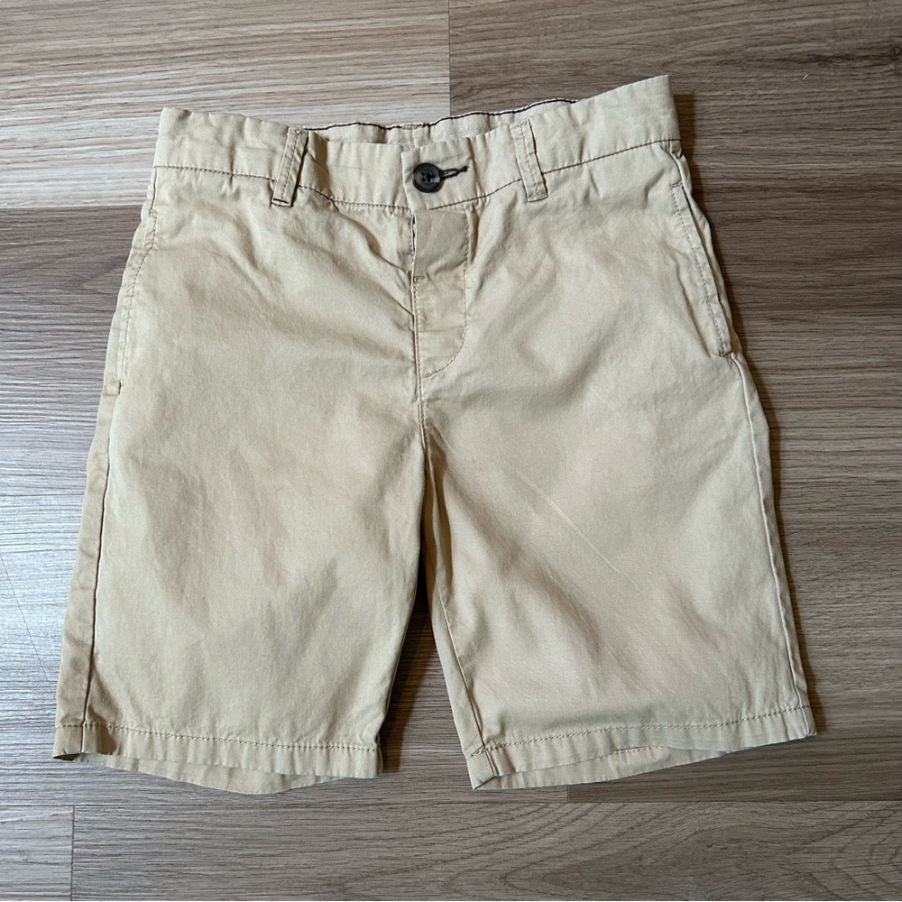 H&M Boys Khaki Chino Shorts Size 8